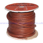 40040-3/16=5mm LEATHER BELTING PER METRE