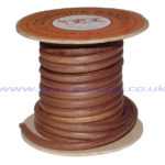 40040-5/16=8MM LEATHER BELTING PER METRE