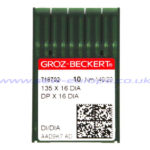 135X16 DIA- DIAMOND POINT NEEDLES (10 NEEDLES PER PACK)