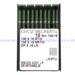 135X16 NRTW- LEATHER POINT NEEDLES (10 NEEDLES PER PACK)