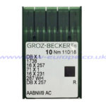 16X231 REGULAR POINT NEEDLES (10 NEEDLES PER PACK)