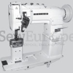 Seiko LPW-28BLK Twin Needle Walking Foot Post Bed Industrial Sewing Machine