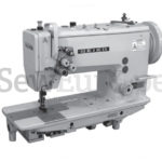 Seiko LSWN 28BL-3 Twin Needle Walking Foot Industrial Sewing Machine