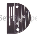 12482LGB-BIG NEEDLE PLATE-LINE GAUGE (HOLE=7/64")