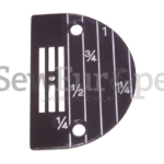 20160LG NEEDLE PLATE- HEAVY DUTY (WITH LINE GAUGE)