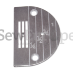 52032LG NEEDLE PLATE WITH LINE GAUGE-LARGE HOLE